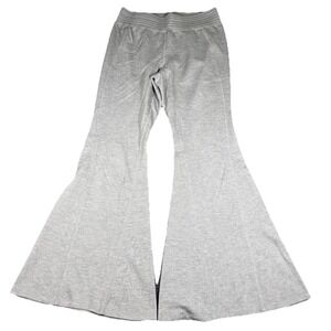 Free People Movement Pants Women's M Gray Hot Shot Crop Flare Leggings Boho